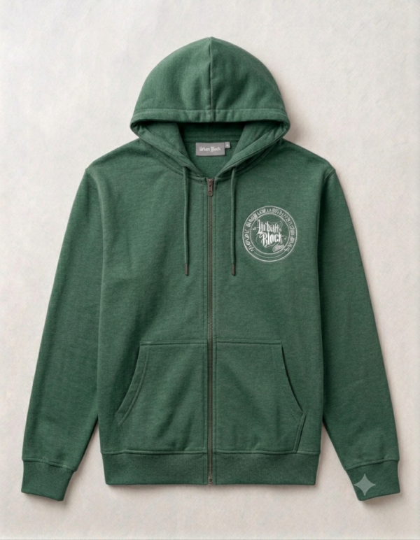 Sweat a Capuche Zippé Enfant Urban Block